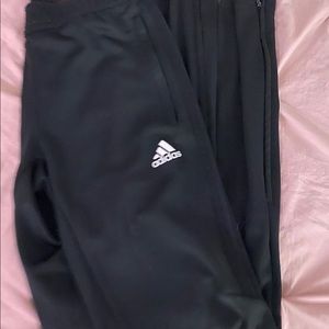 Adidas black trio 17 joggers size small